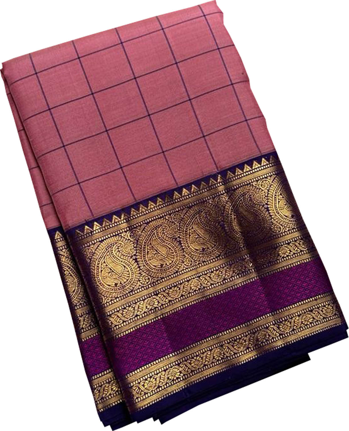 Exquisite Pink Kanjeevaram Handloom Pure Silk Saree: A Timeless Elegance - Luxurion World