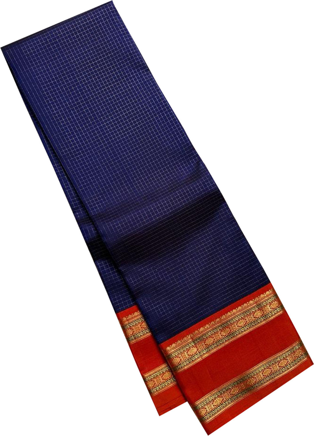 Exquisite Blue Kanjeevaram Handloom Pure Silk Saree: Timeless Elegance - Luxurion World