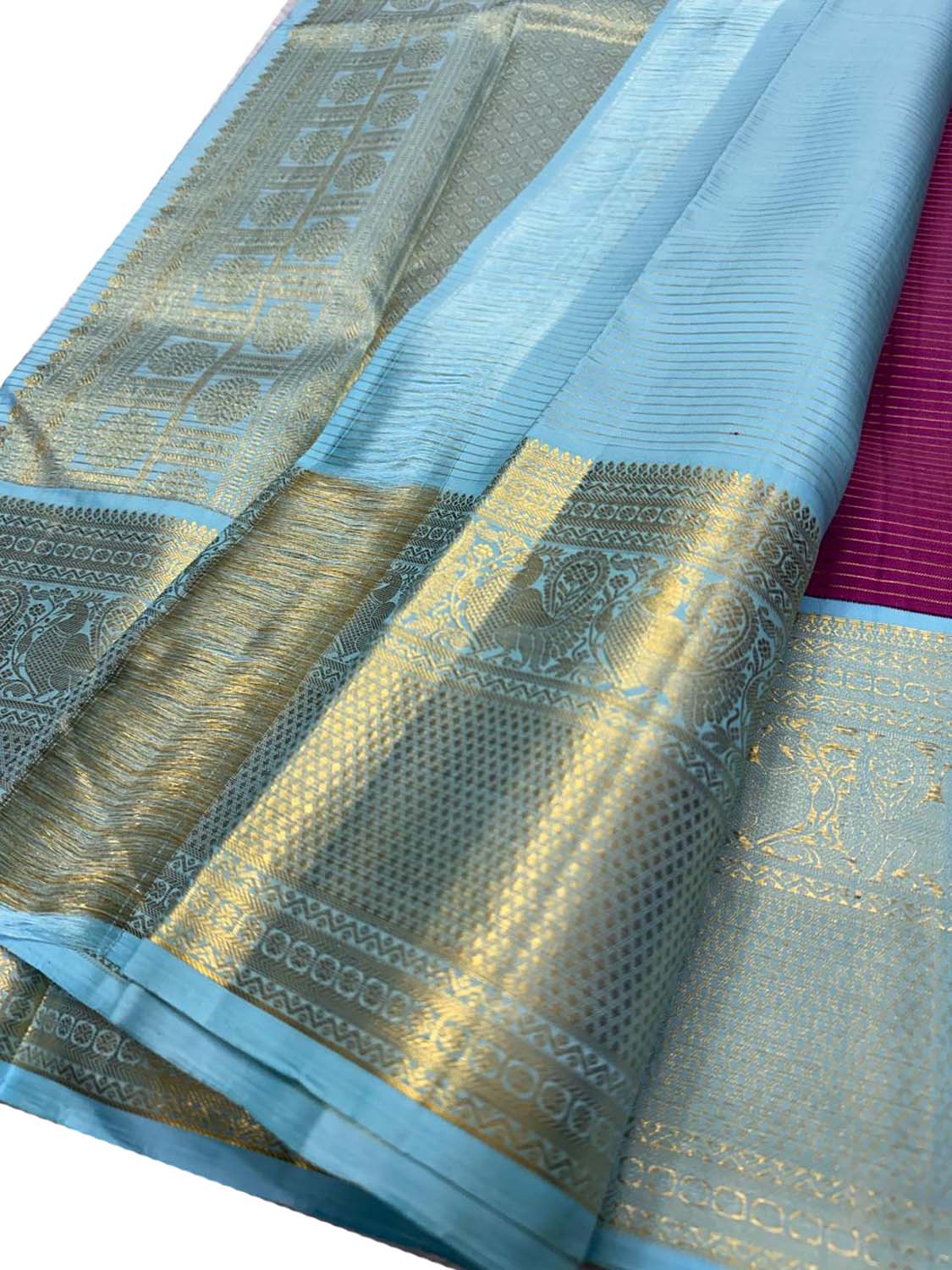 Exquisite Pink Handloom Kanjeevaram Silk Saree - Luxurion World