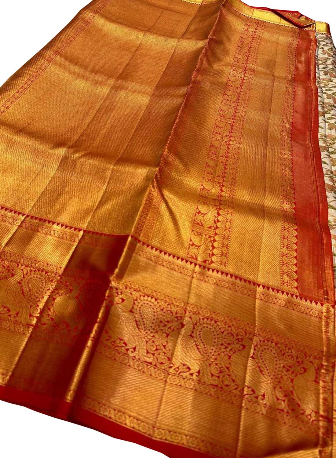 Vibrant Handloom Kanjeevaram Silk Saree Collection - Luxurion World