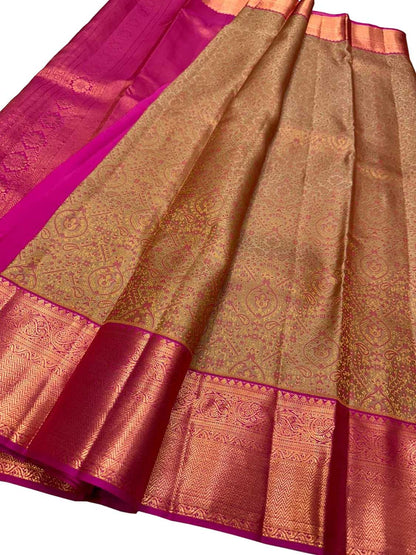 Exquisite Pastel Kanjeevaram Silk Saree Collection - Luxurion World