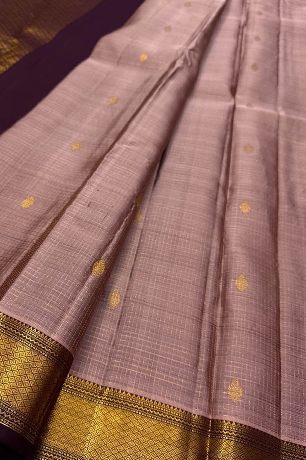 Exquisite Pink Kanjeevaram Handloom Pure Silk Saree - Luxurion World