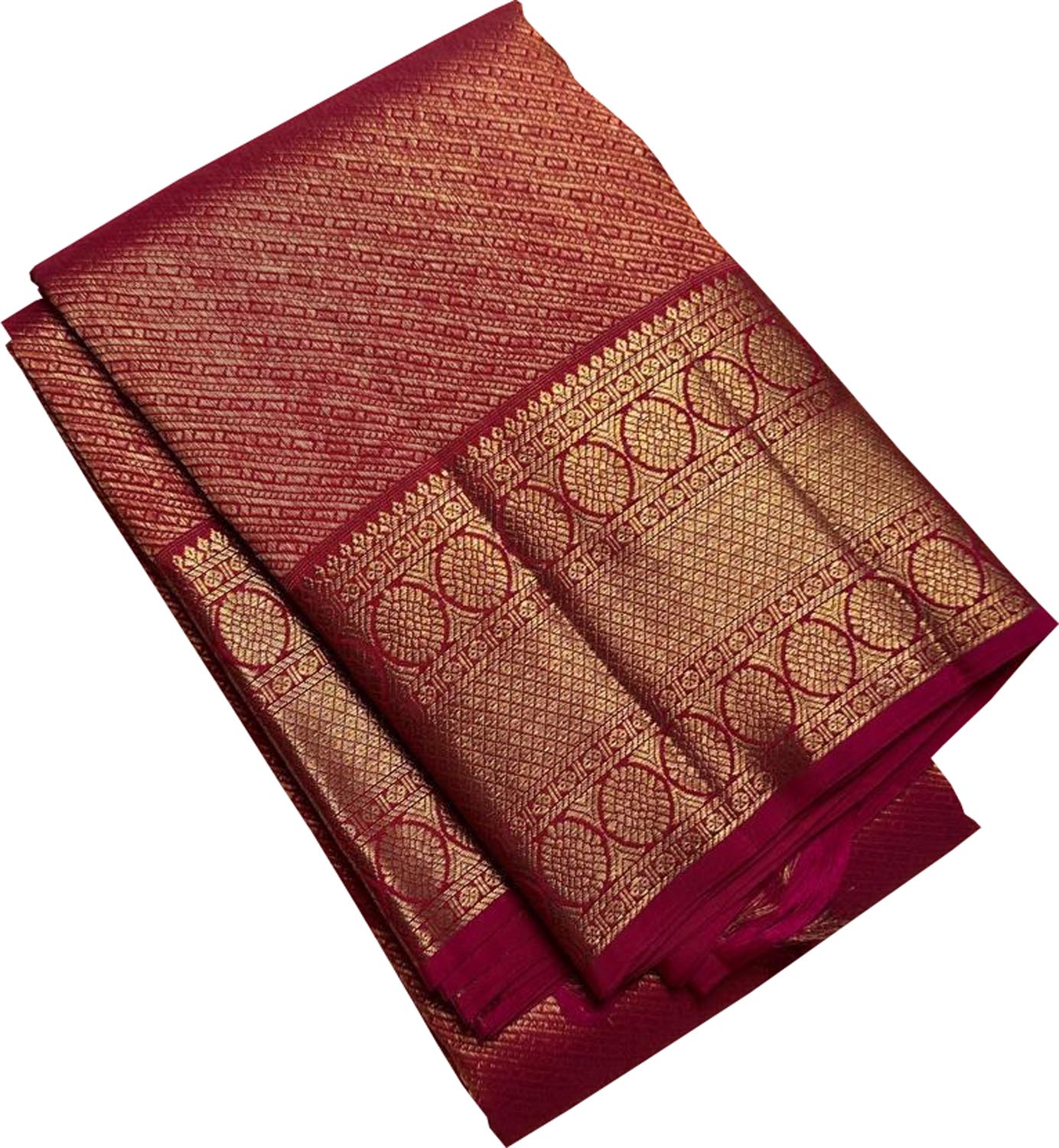 Beautiful Pink Handloom Kanjeevaram Pure Silk Saree - Luxurion World