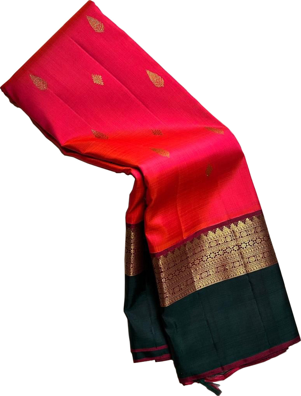 Exquisite Pink Kanjeevaram Handloom Pure Silk Saree - Luxurion World