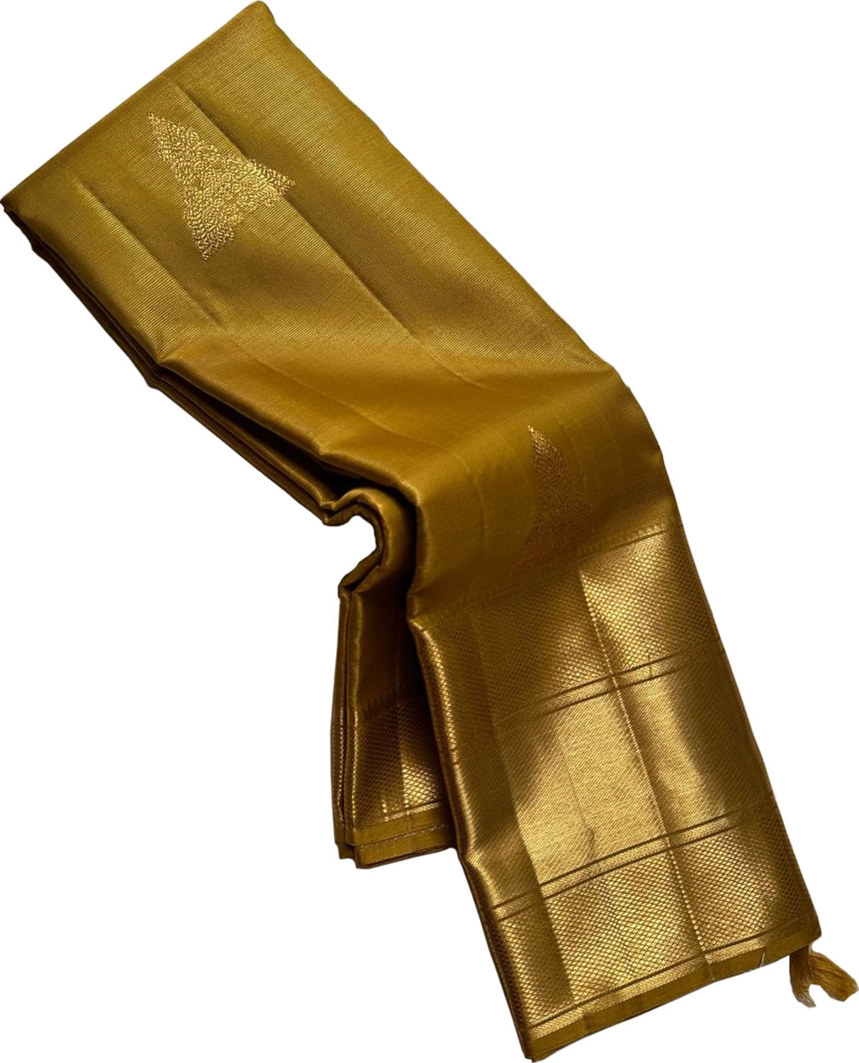 Green Handloom Kanjeevaram Pure Silk Saree - Luxurion World