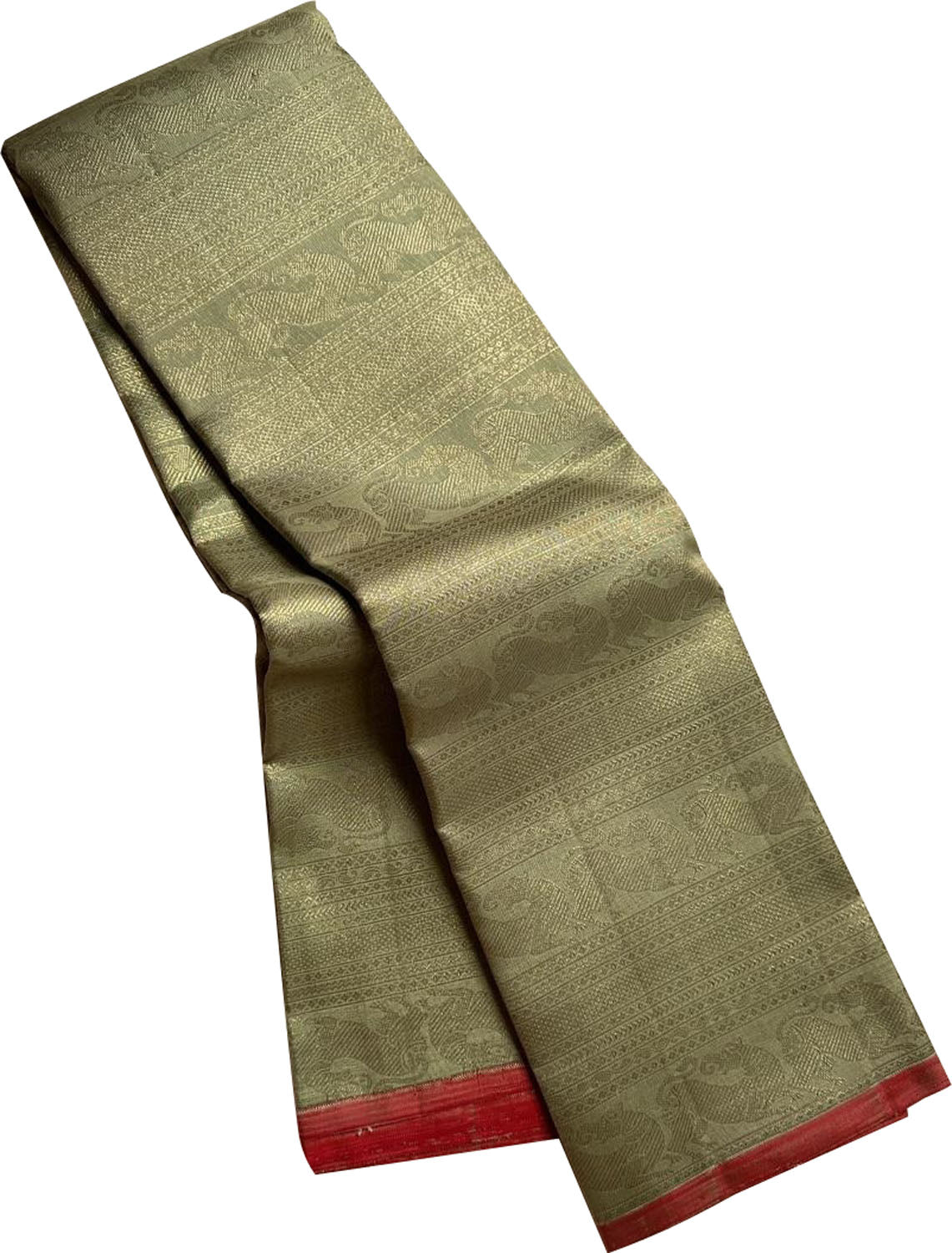Pastel Kanjeevaram Handloom Pure Silk Saree - Luxurion World