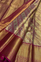 Golden Handloom Kanjeevaram Pure Silk Saree