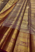 Golden Handloom Kanjeevaram Pure Silk Saree