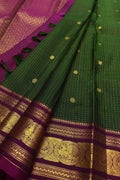 Green Handloom Kanjeevaram Pure Silk Saree
