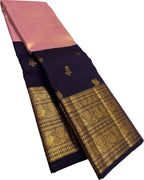 Pink Handloom Kanjeevaram Pure Silk Saree
