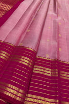 Pink Handloom Kanjeevaram Pure Silk Saree
