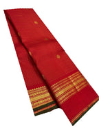 Red Handloom Kanjeevaram Pure Silk Saree