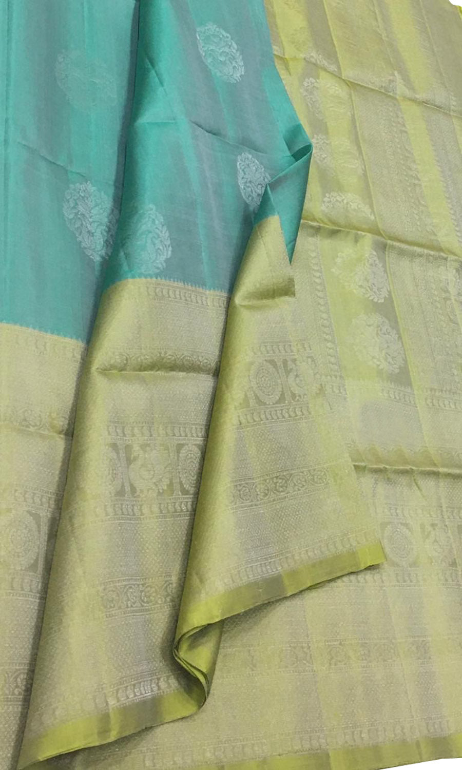 Exquisite Blue Kanjeevaram Handloom Silk Saree - Luxurion World