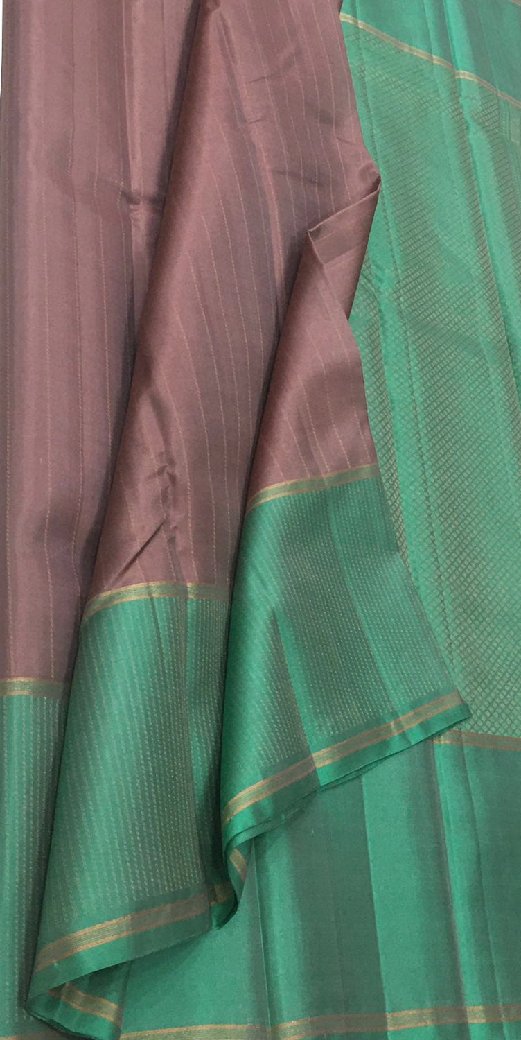 Exquisite Pink Kanjeevaram Silk Saree - Handloom Beauty - Luxurion World