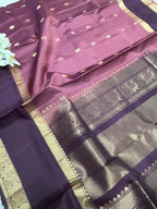 Exquisite Pink Kanjeevaram Handloom Pure Silk Saree - Luxurion World
