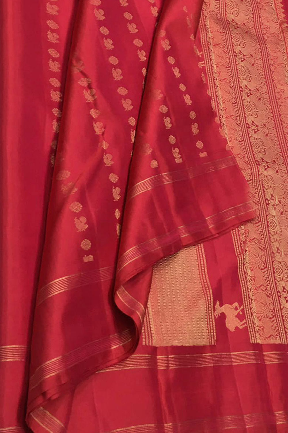 Pink Pure Silk Kanjeevaram Handloom Saree - Luxurion World
