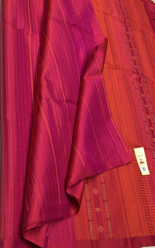 Exquisite Handloom Kanjeevaram Pure Silk Saree - Luxurion World