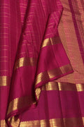 Exquisite Pink Handloom Kanjeevaram Pure Silk Saree - Luxurion World