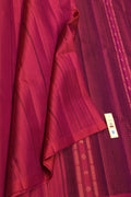 Pink Handloom Kanjeevaram Pure Silk Saree - Luxurion World