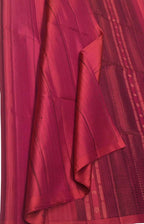 Exquisite Pink Handloom Kanjeevaram Silk Saree - Luxurion World
