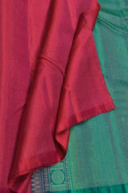 Exquisite Pink Handloom Kanjeevaram Silk Saree - Luxurion World