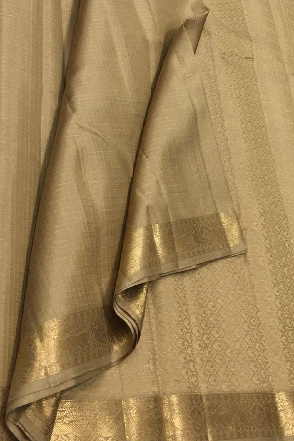 Pastel Handloom Kanjeevaram Pure Silk Saree - Luxurion World