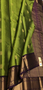 Green Handloom Kanjeevaram Pure Silk Saree
