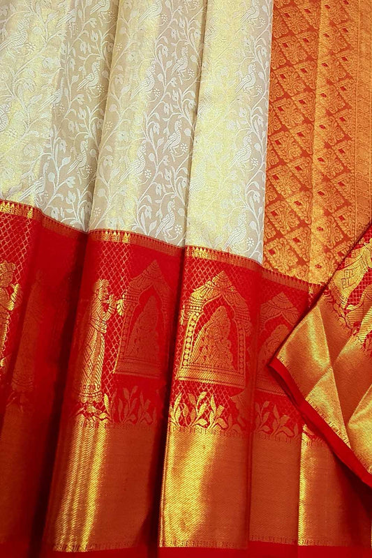 Exquisite Pastel Kanjeevaram Silk Saree Collection - Luxurion World