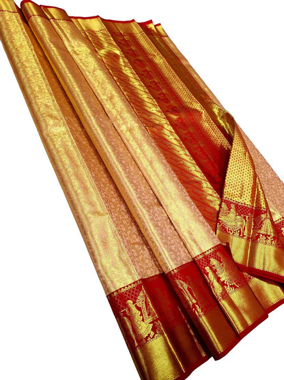 Exquisite Pastel Kanjeevaram Silk Saree Collection - Luxurion World