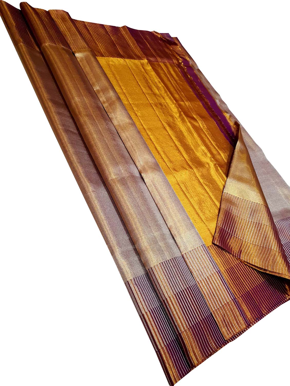 Exquisite Multicolor Kanjeevaram Handloom Pure Silk Saree - Luxurion World