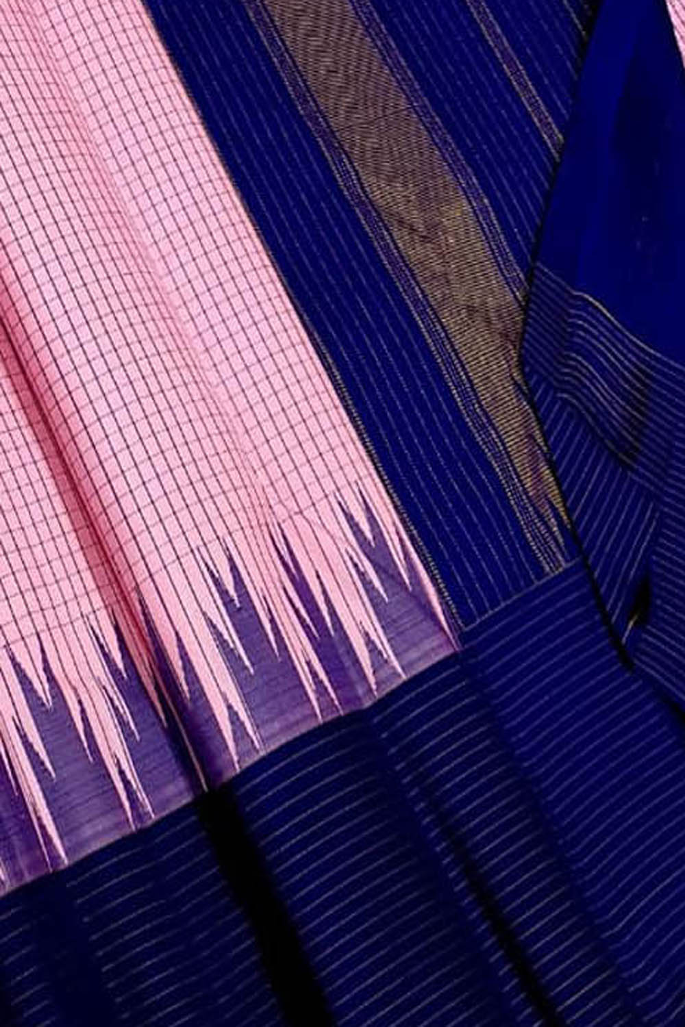 Exquisite Pink Kanjeevaram Handloom Pure Silk Saree - Luxurion World