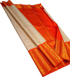 Pastel Handloom Kanjeevaram Pure Silk Saree - Luxurion World