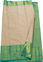 Pastel Kanjeevaram Handloom Pure Silk Saree - Luxurion World
