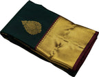 Exquisite Green Pure Kanjiwaram Pure Silk Woven Saree: A Timeless Elegance - Luxurion World