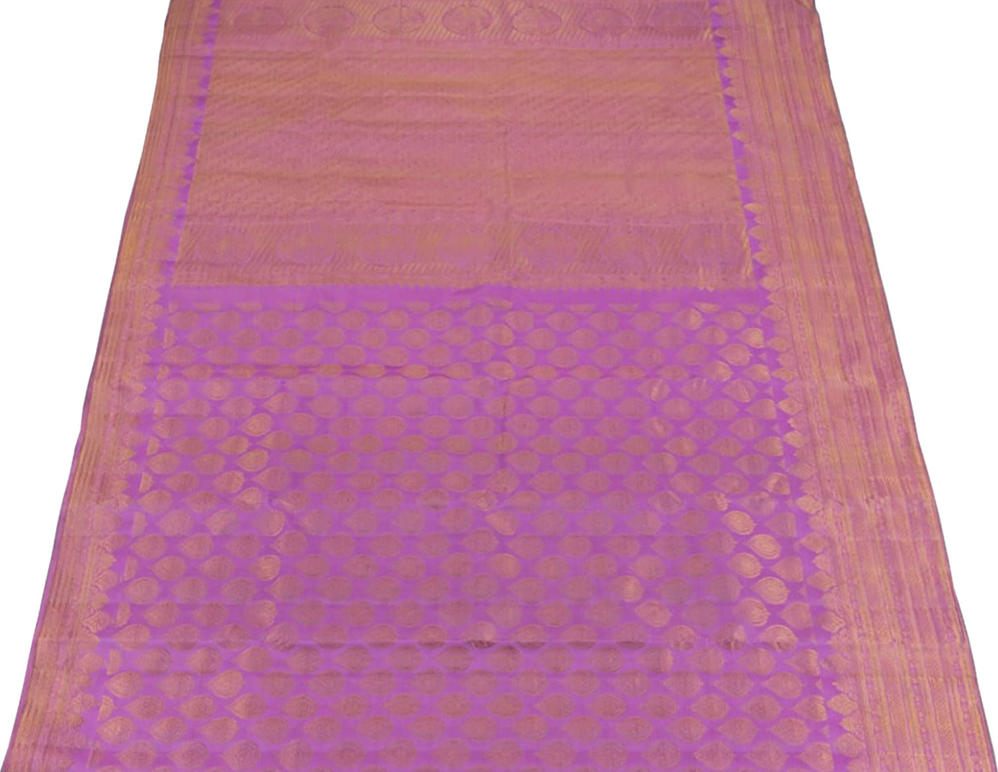 Elegant Pink Kanjiwaram Pure Silk Saree: Pure Luxury in Every Thread - Luxurion World