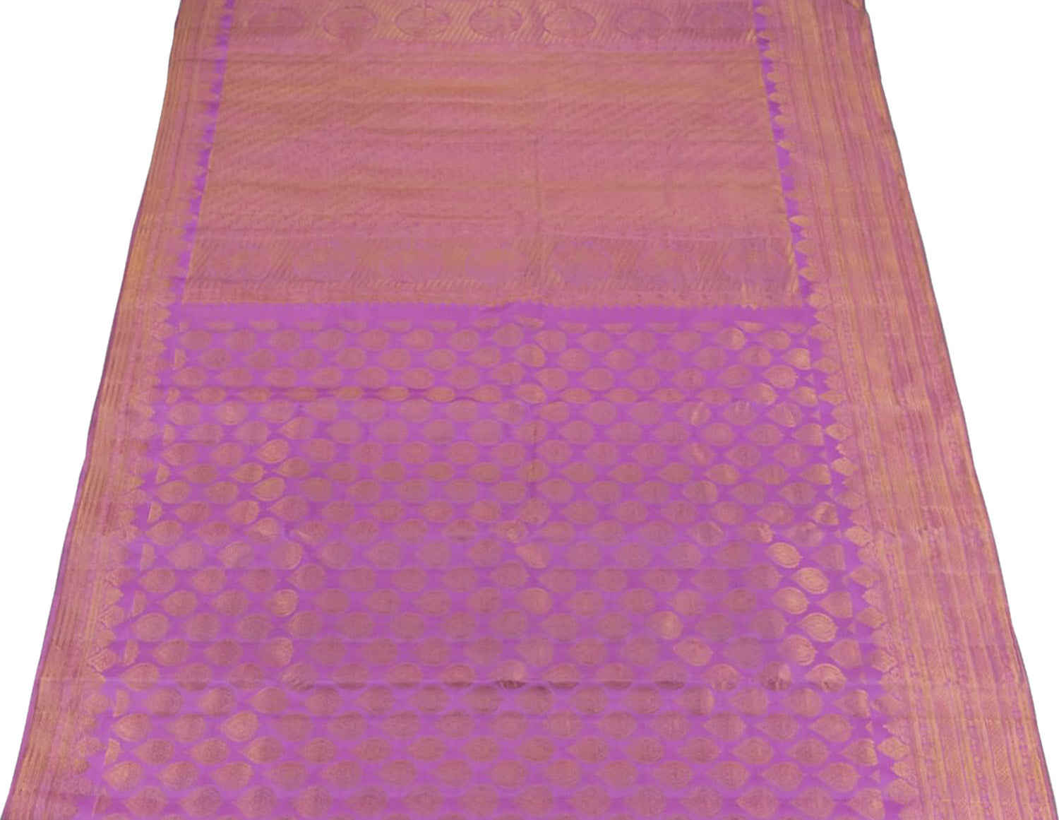 Elegant Pink Kanjiwaram Pure Silk Saree: Pure Luxury in Every Thread - Luxurion World