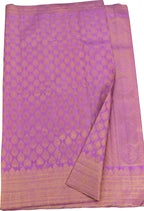 Elegant Pink Kanjiwaram Pure Silk Saree: Pure Luxury in Every Thread - Luxurion World
