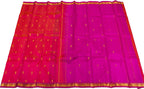 Exquisite Pink Kanjeevaram Handloom Silk Saree - Luxurion World