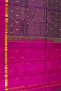 Exquisite Purple Kanjeevaram Silk Saree - Luxurion World