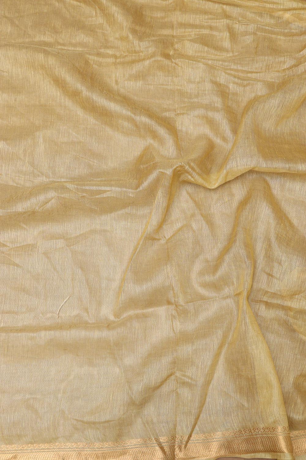 Pastel Linen Silk Embroidered Saree - Luxurion World