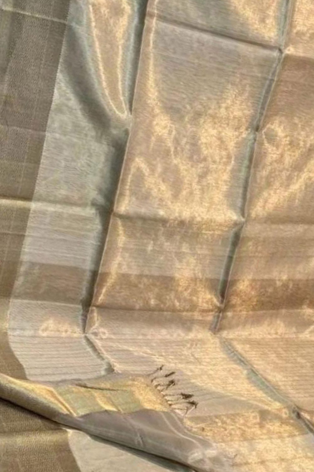 Elegant Pastel Maheshwari Tissue Silk Saree - Luxurion World
