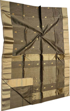 Pastel Maheshwari Handloom Cotton Silk Saree - Elegant and Timeless - Luxurion World