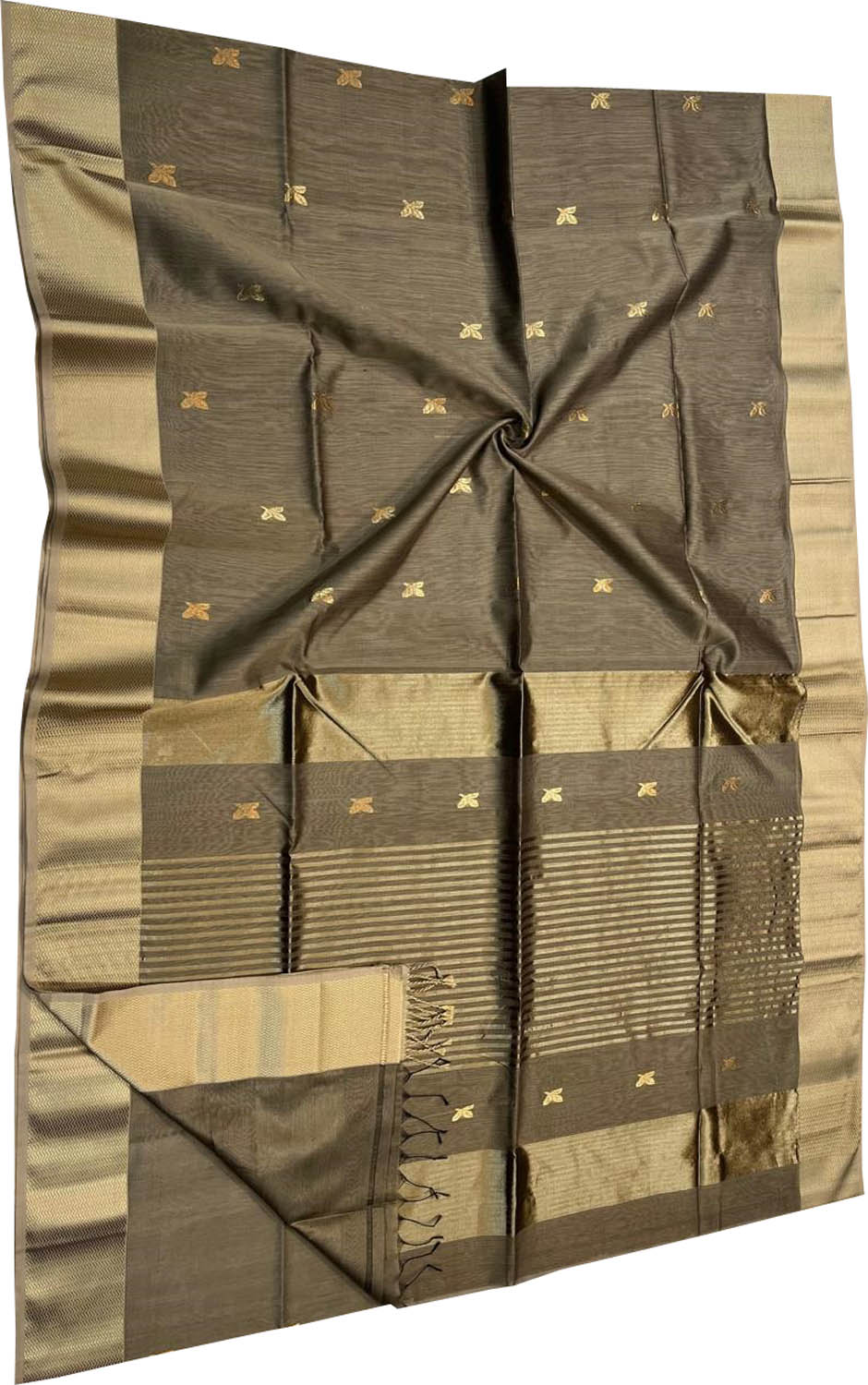 Pastel Maheshwari Handloom Cotton Silk Saree - Elegant and Timeless - Luxurion World