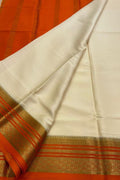 Pastel Handloom Mysore Pure Crepe Silk Saree