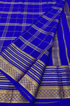 Purple Mysore Pure Crepe Silk Saree — Handloom Silk, Formal & Festive