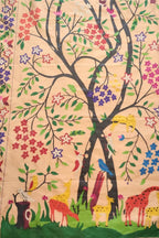 Multicolor Paithani Handloom Pure Silk Brocade Saree - Luxurion World