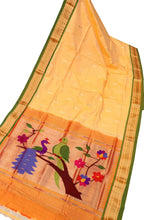 Yellow Paithani Silk Saree: Timeless Elegance - Luxurion World