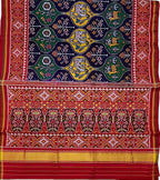 Multicolor Beauty: Vibrant Patola Silk Saree - Luxurion World
