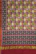 Exquisite Multicolor Patan Patola Double Ikat Handloom Pure Silk Saree - Luxurion World