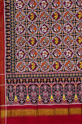 Vibrant Double Ikat Patola Silk Saree - Luxurion World